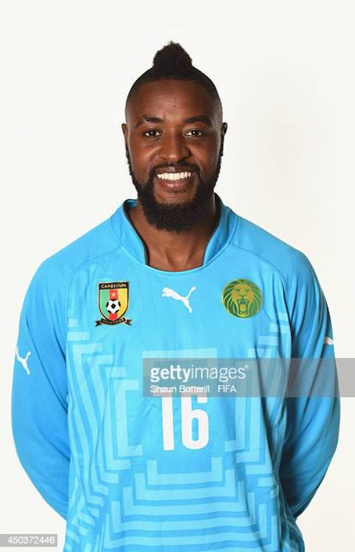 Equipación de portero de Camerún 2014