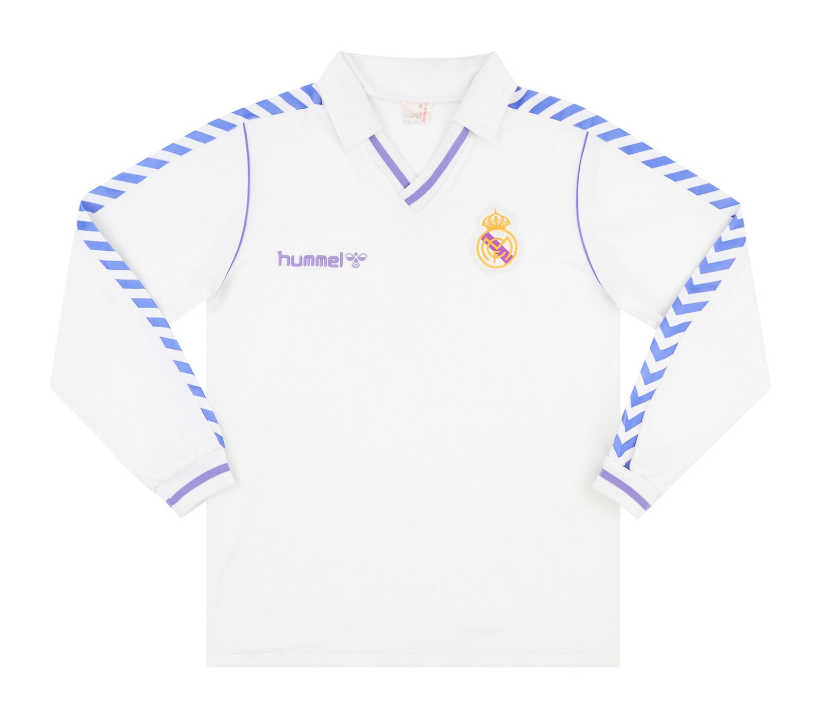 Primera equipación de Real Madrid 87-88