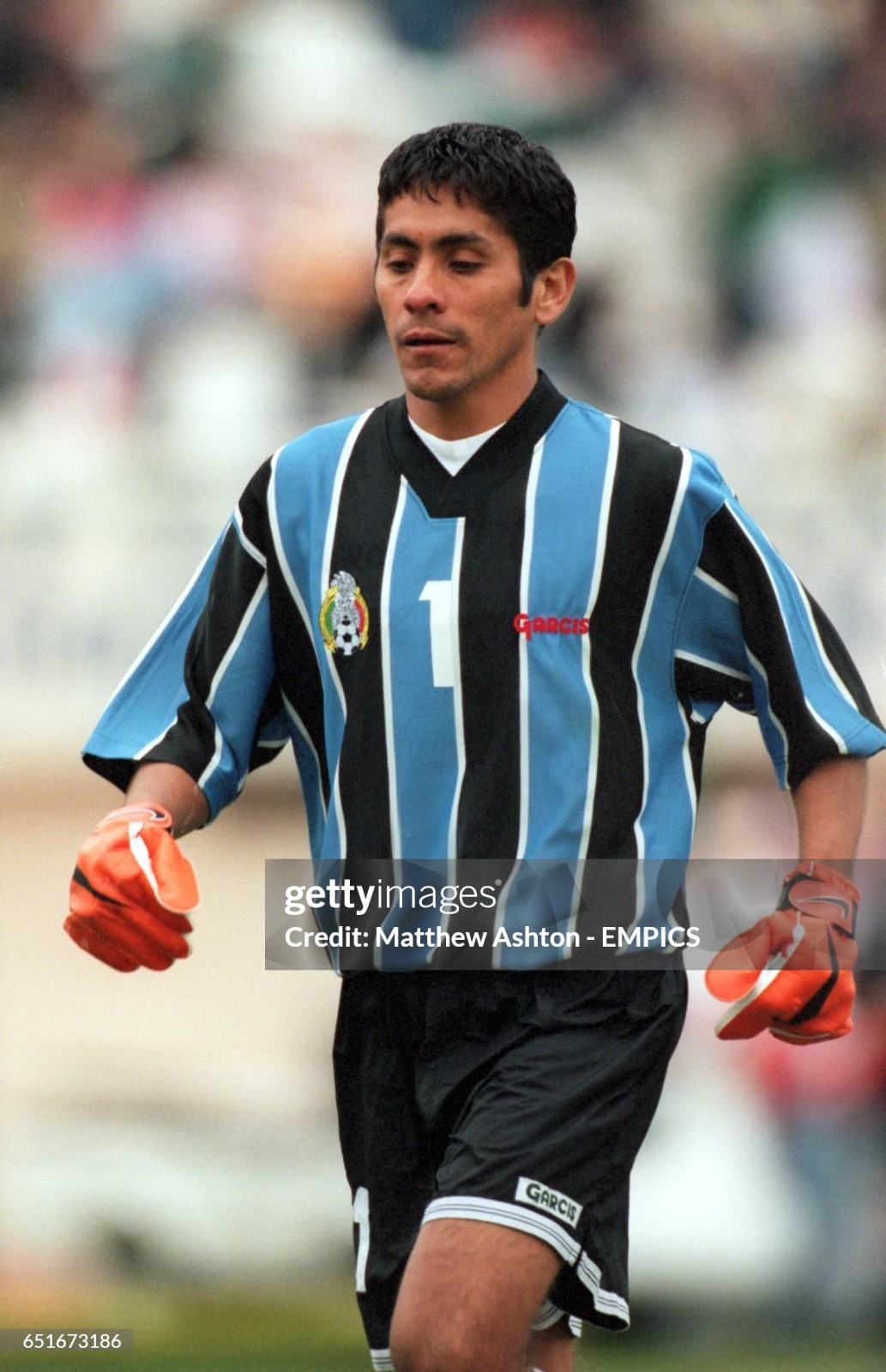 Equipación de portero de México 1999