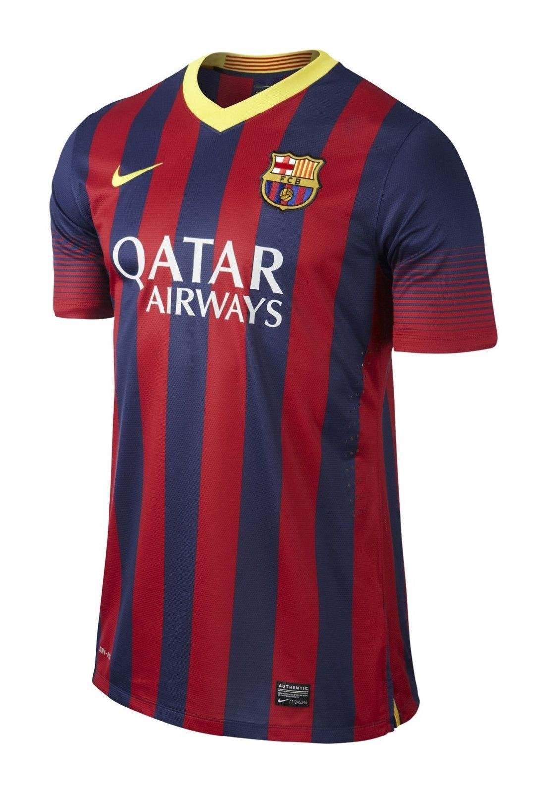 Primera equipación de Barcelona 13-14