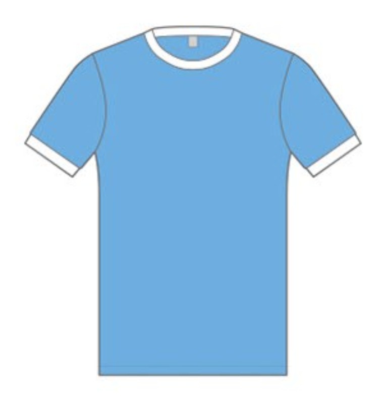 Primera equipación de Man City 62-63