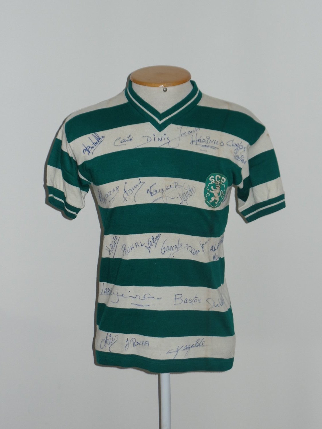 Primera equipación de Sporting de Portugal 74-75