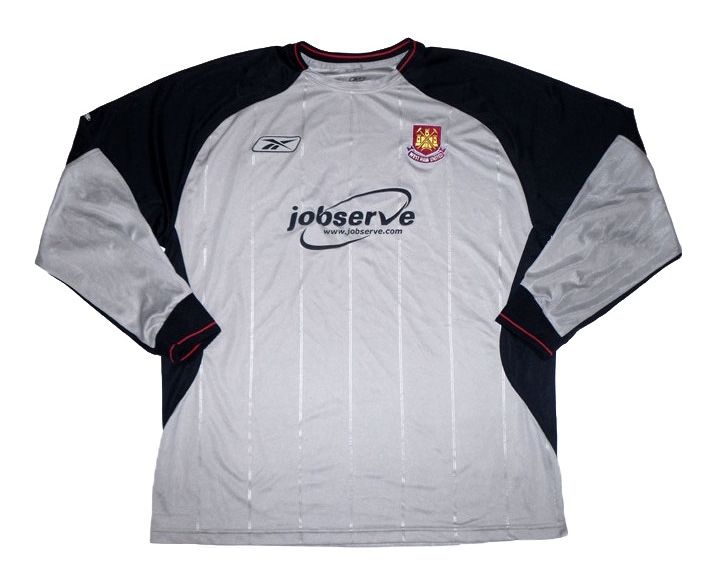 Equipación de portero de West Ham United 03-04