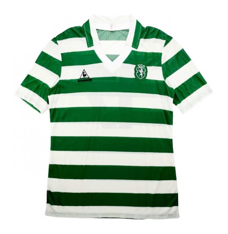 Primera equipación de Sporting de Portugal 85-86
