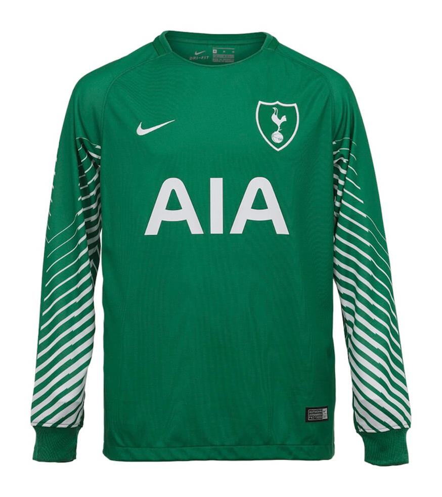 Equipación de portero de Tottenham 17-18