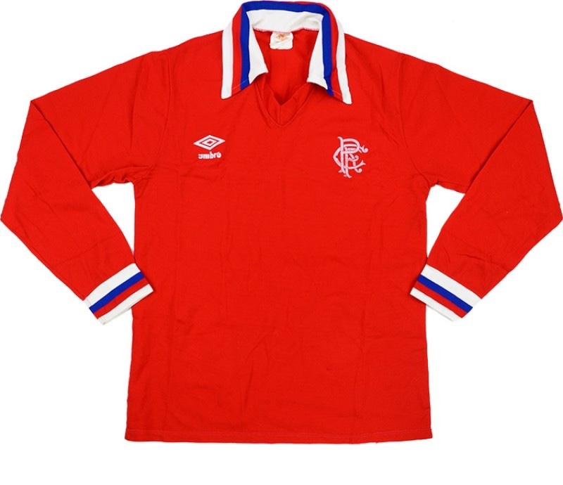 Segunda equipación de Glasgow Rangers 79-80