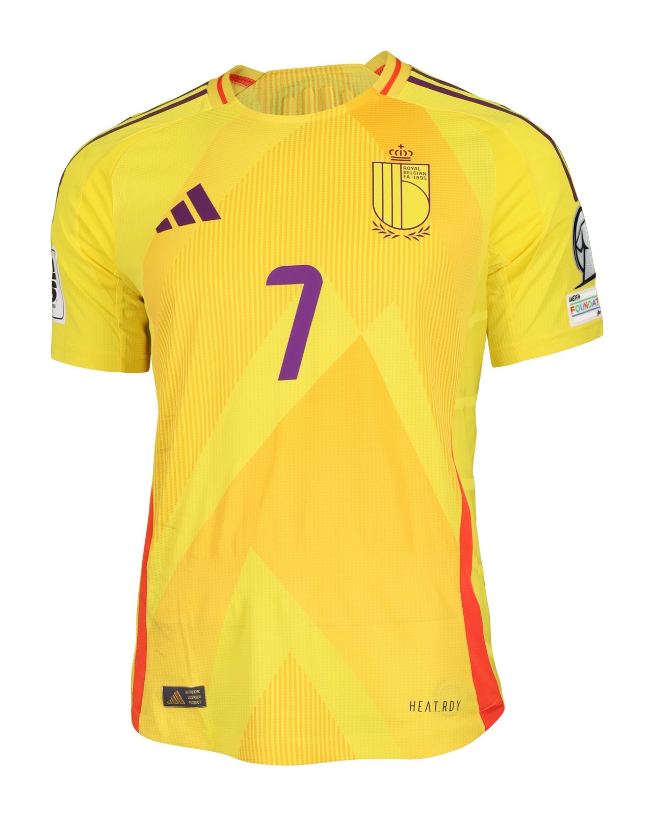 Equipación especial de Bélgica 2025
