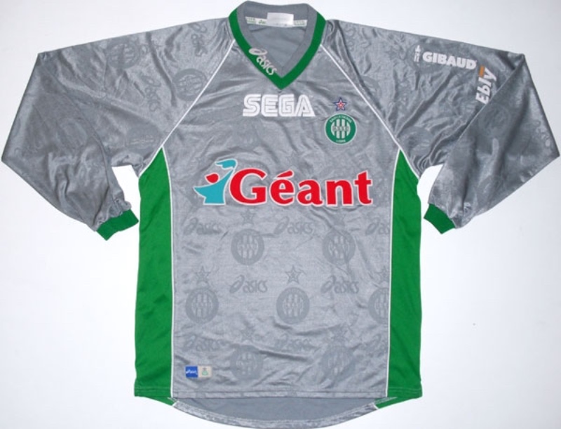 Segunda equipación de Saint-Étienne 99-00