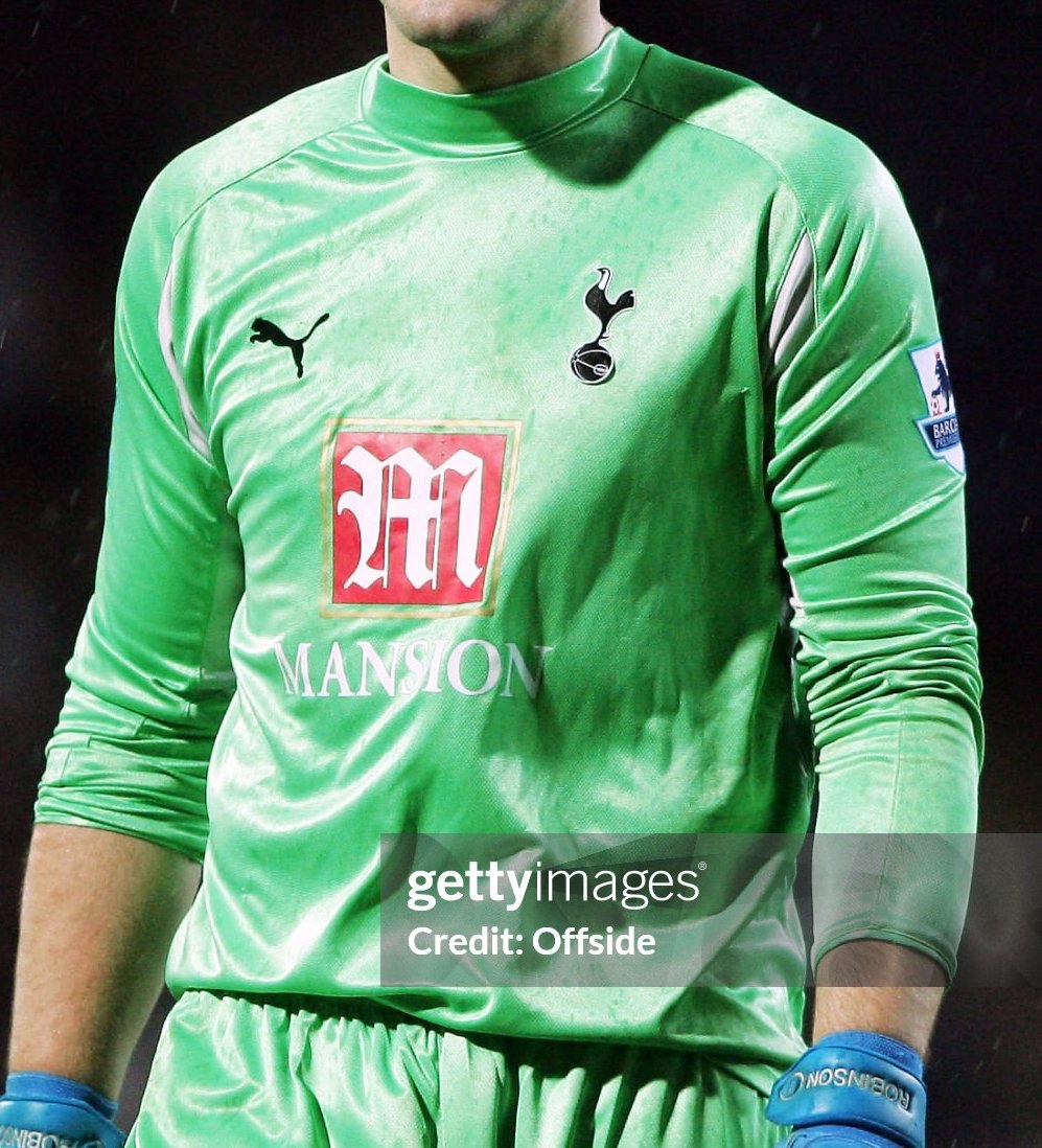 Equipación de portero de Tottenham 06-07