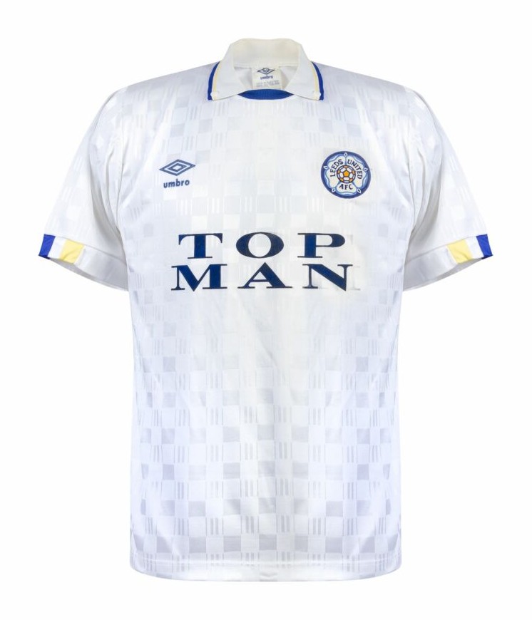 Primera equipación de Leeds 89-90