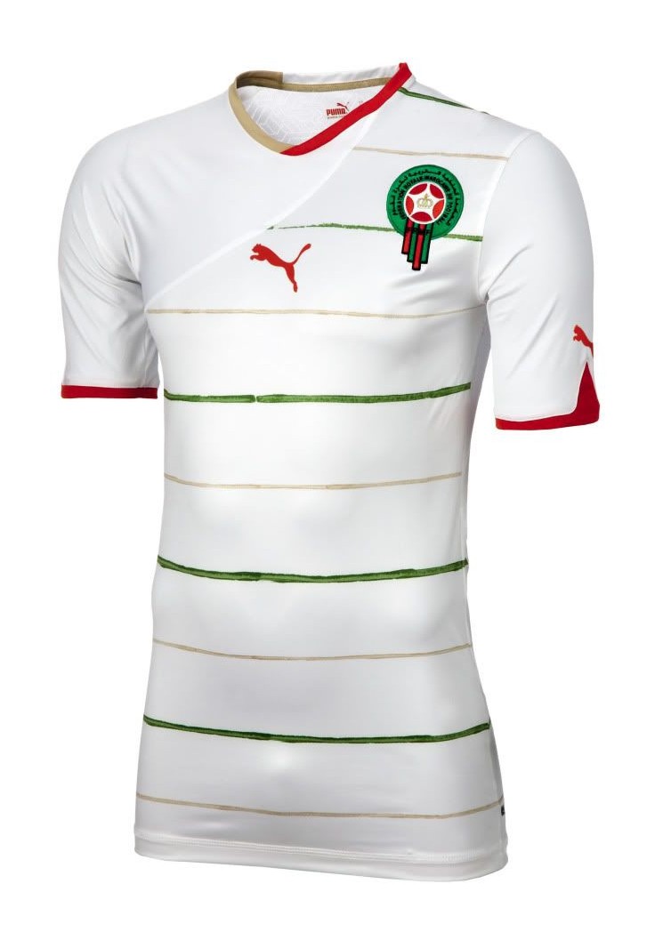 Segunda equipación de Marruecos 2010