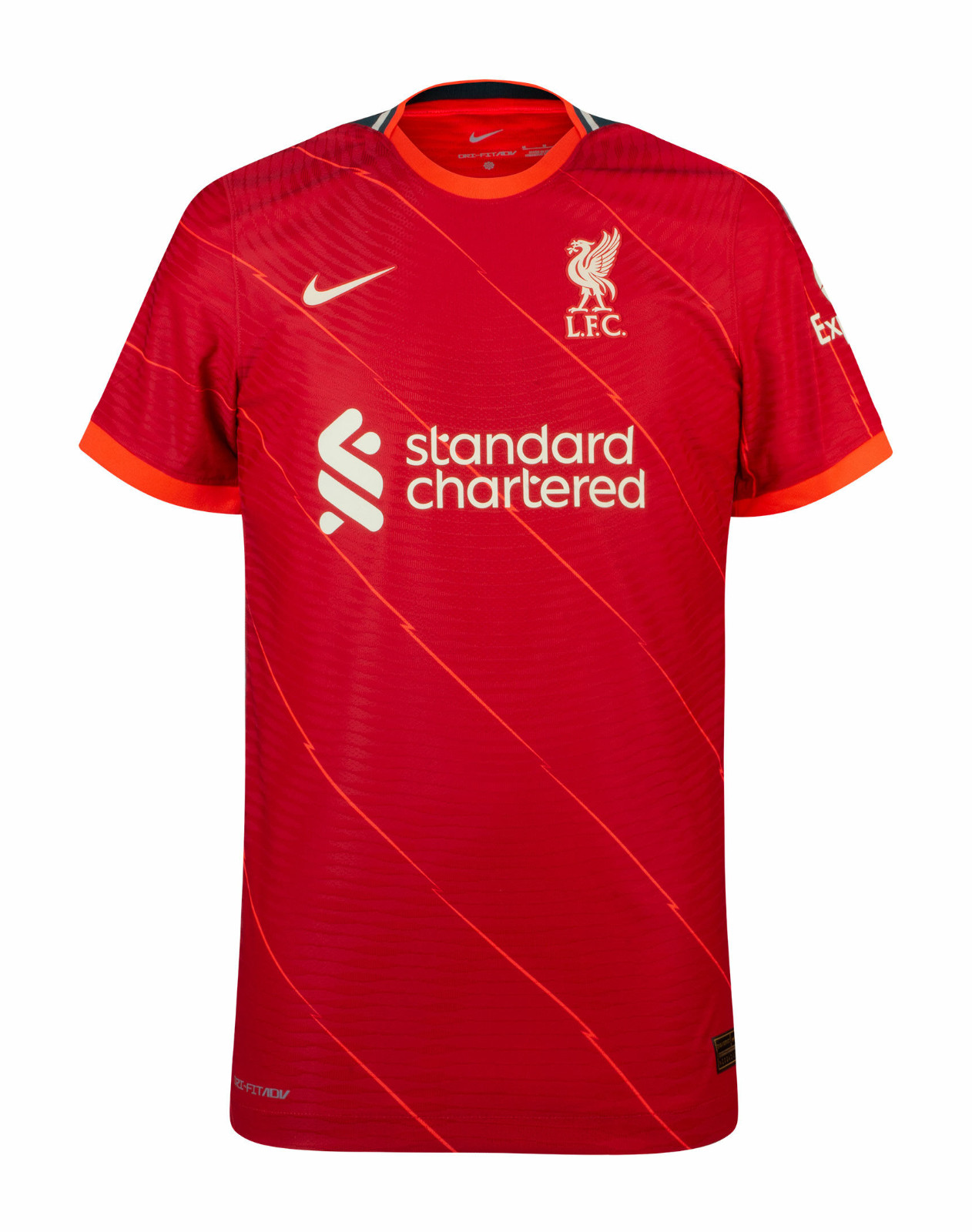 Primera equipación de LiverpoolFC 21-22