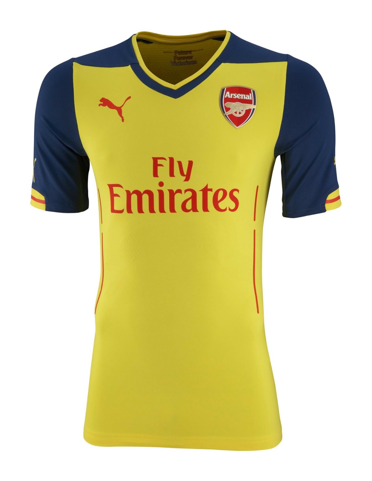 Segunda equipación de Arsenal 14-15