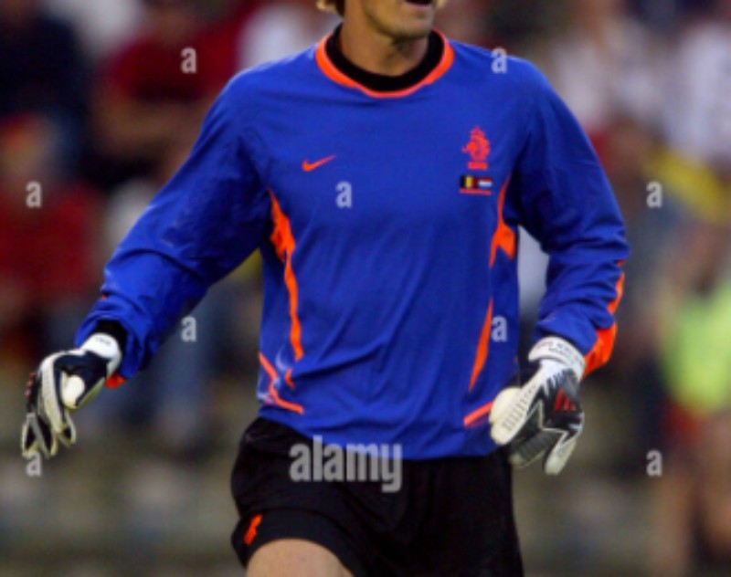 Equipación de portero de Países Bajos 2002