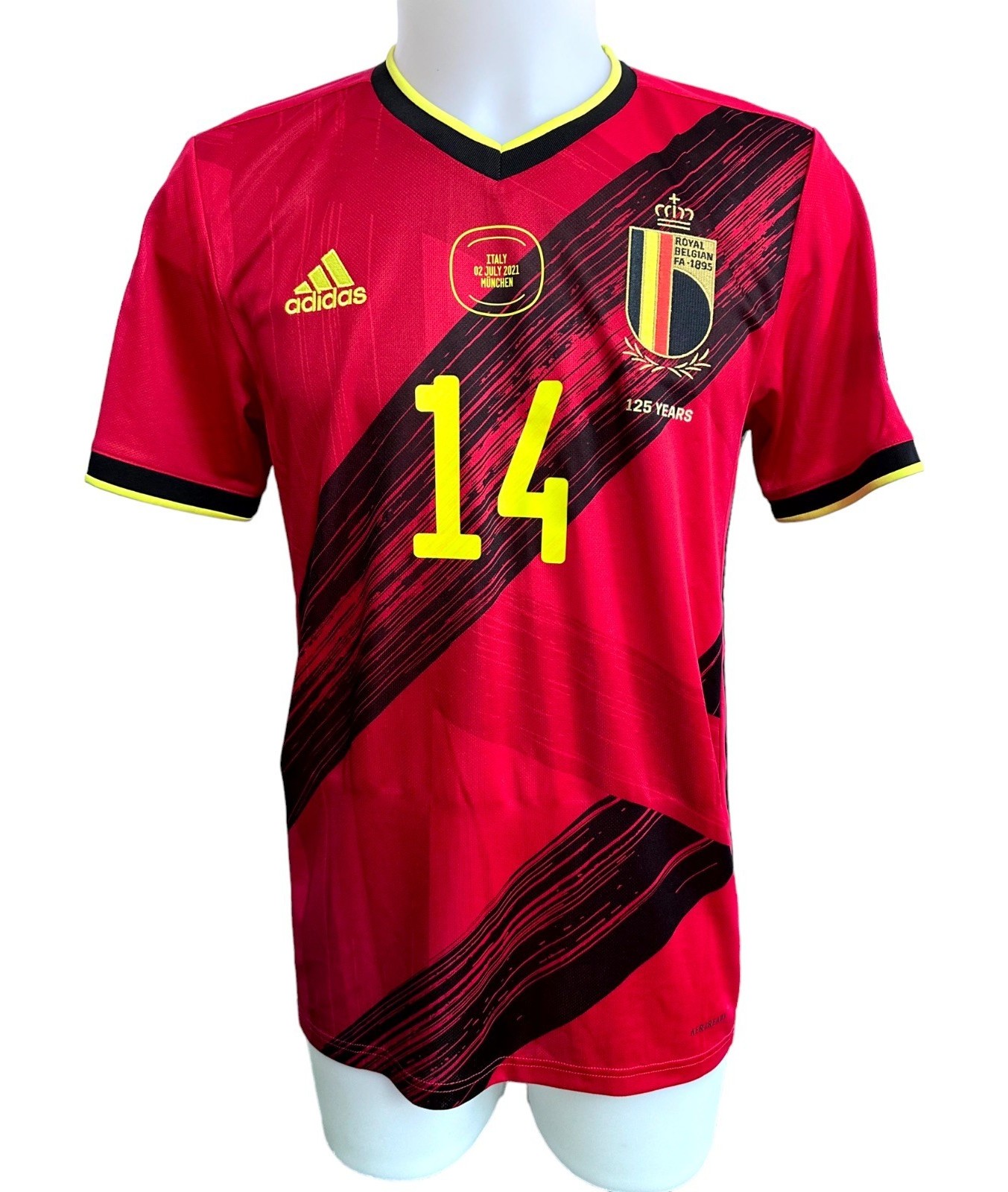 Primera equipación de Bélgica 2021