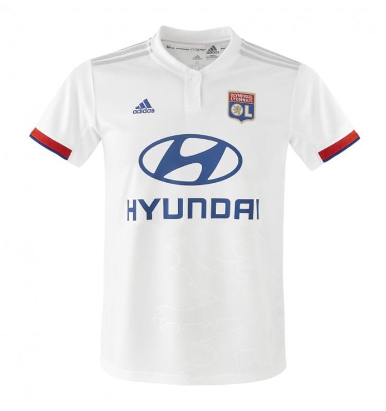 Primera equipación de Olympique de Lyon 19-20