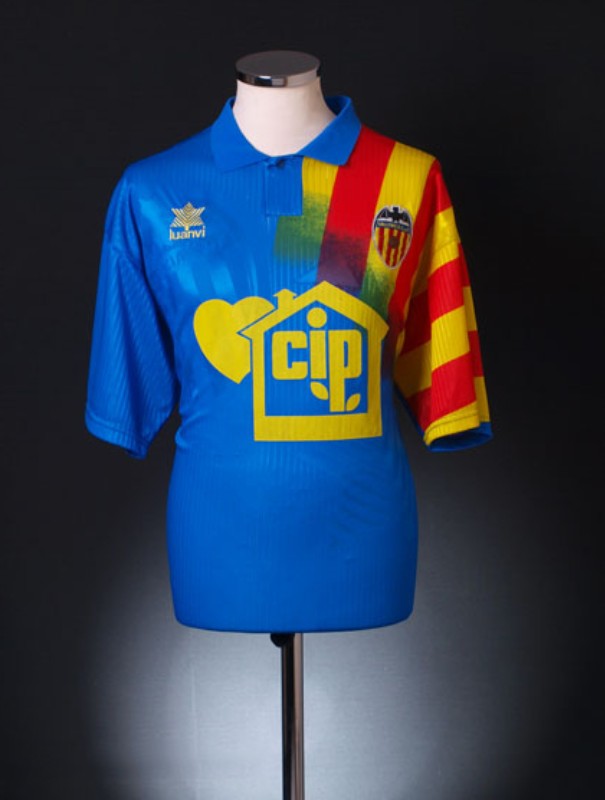 Segunda equipación de Valencia 94-95