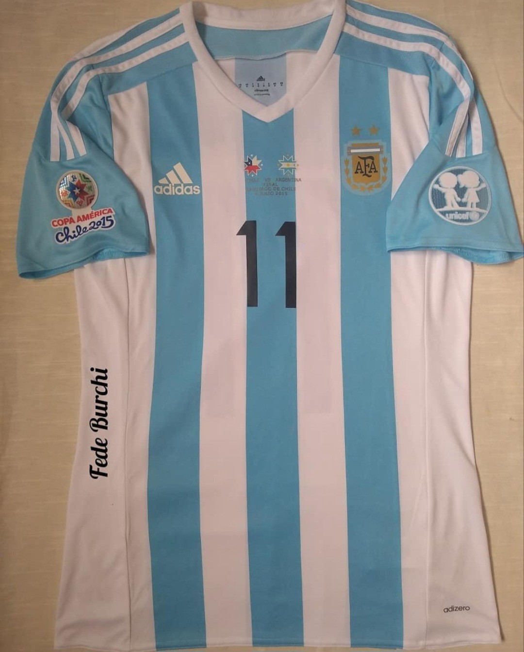 Equipación especial de Argentina 2015