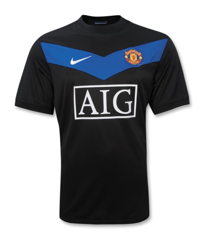 Segunda equipación de Manchester United 09-10