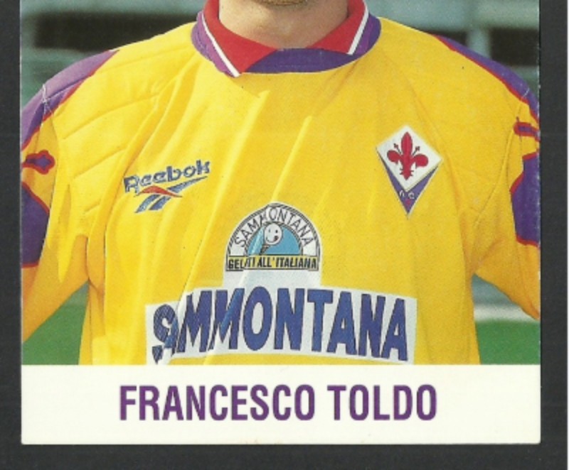 Equipación de portero de Fiorentina 95-96