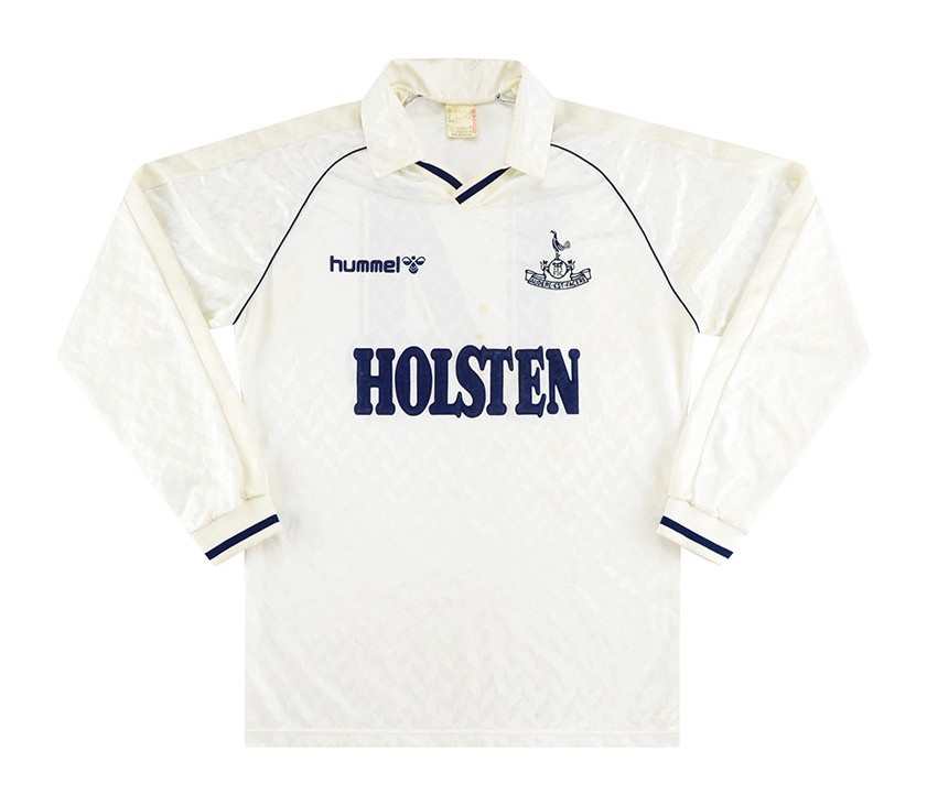 Primera equipación de Tottenham 87-88