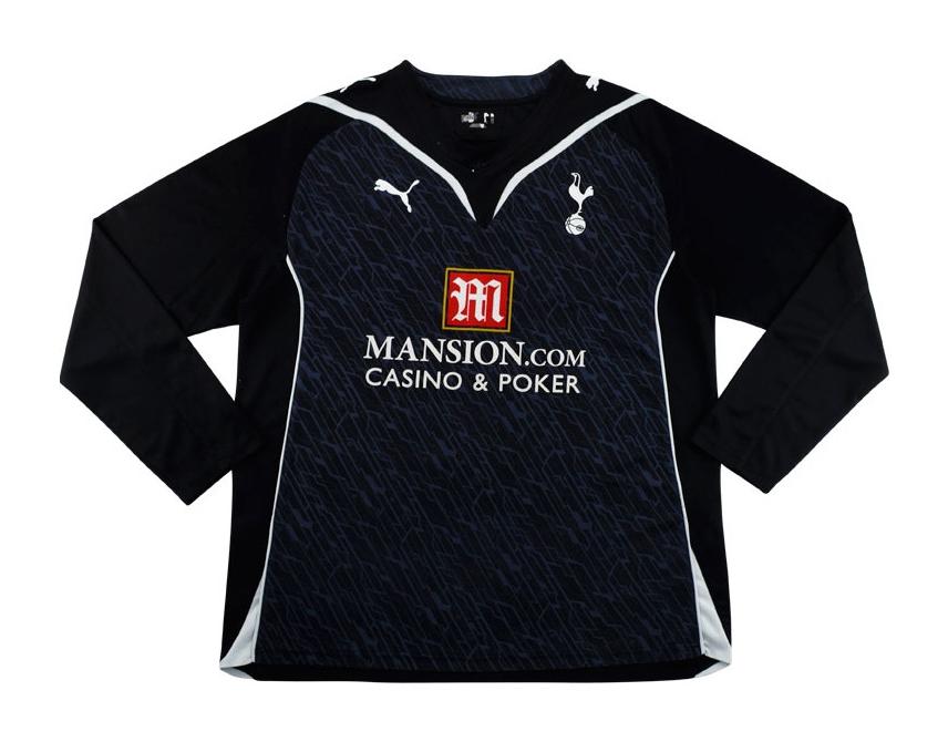 Equipación de portero de Tottenham 09-10