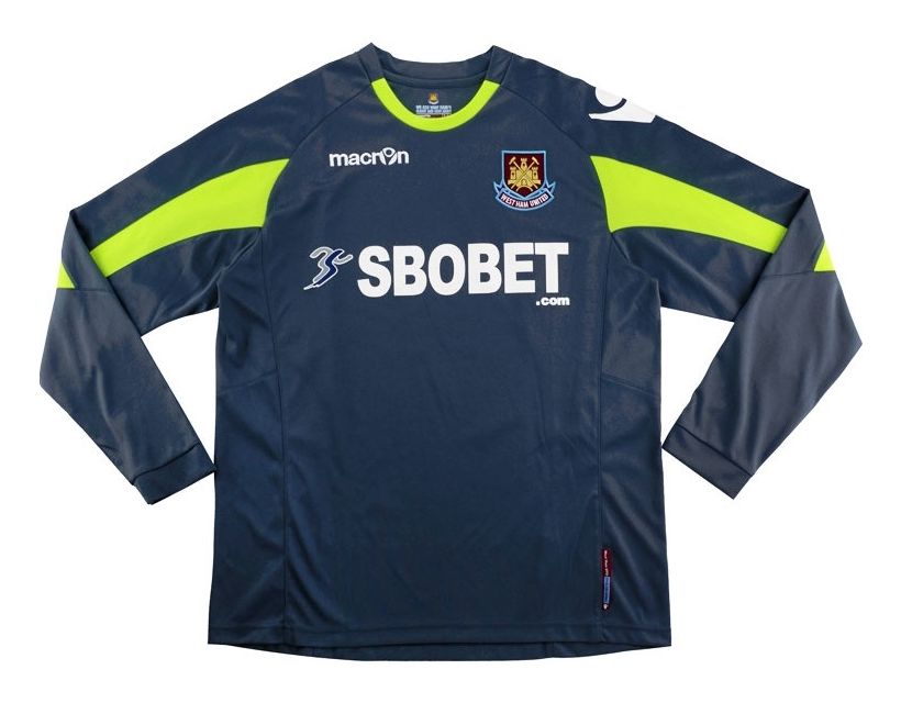 Equipación de portero de West Ham United 11-12