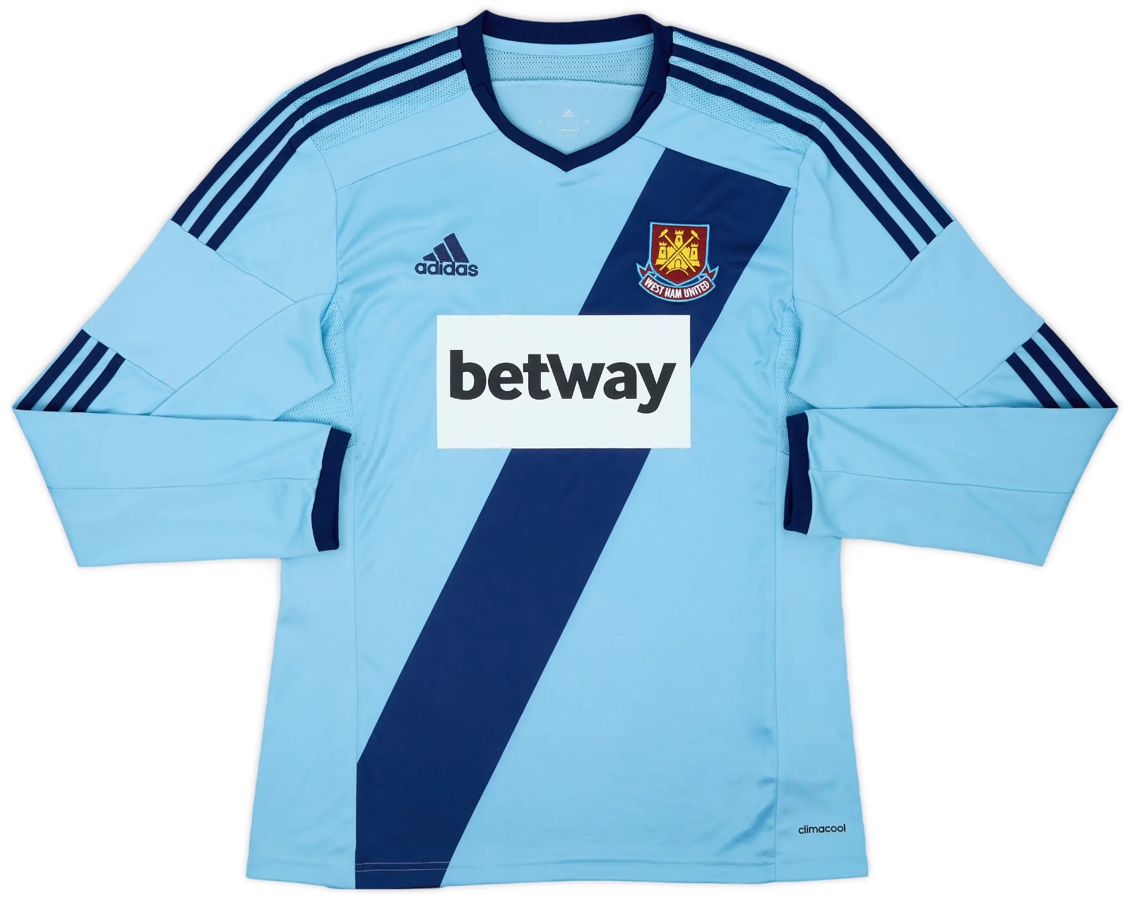 Segunda equipación de West Ham United 14-15