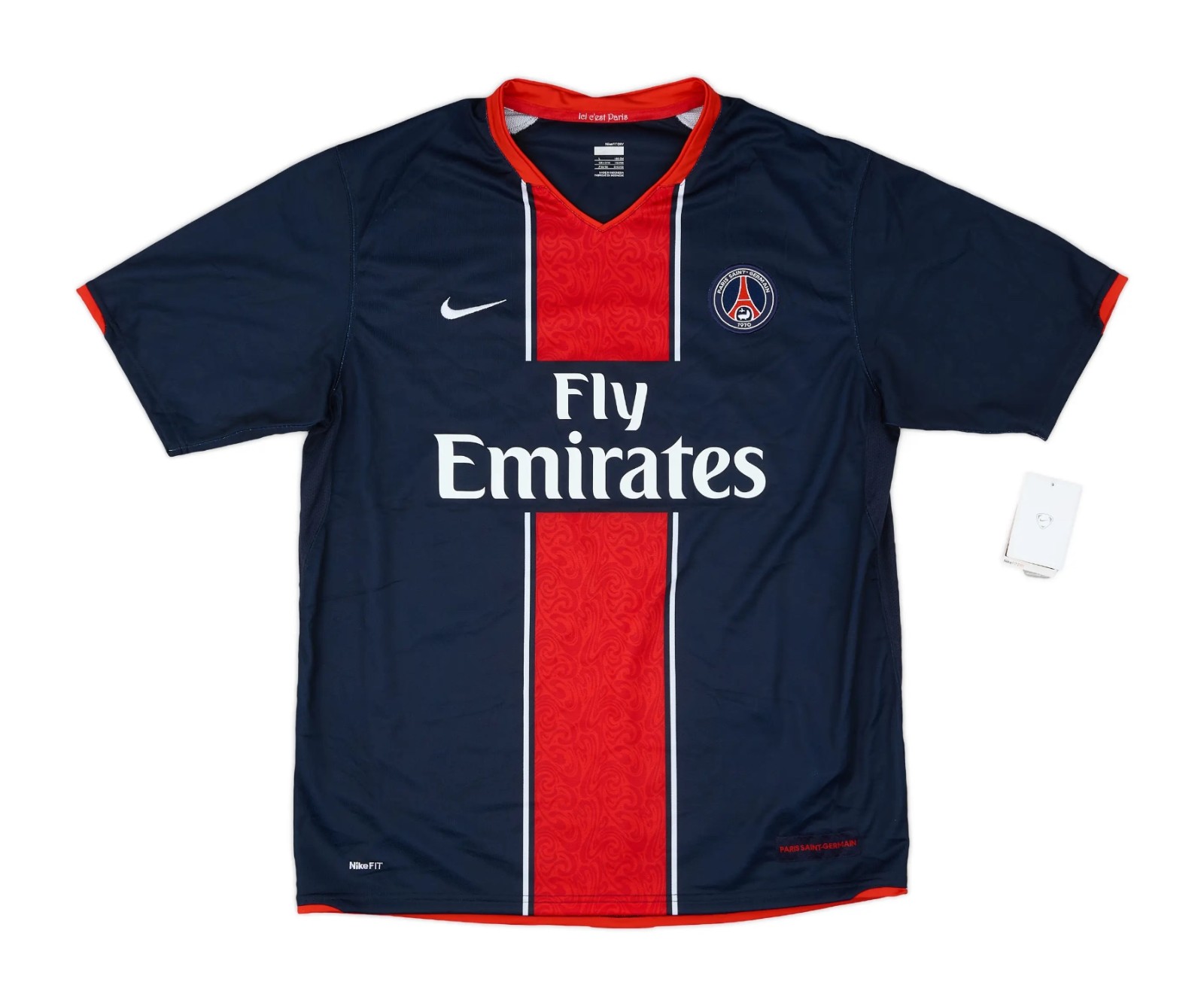 Primera equipación de Paris Saint-Germain 07-08