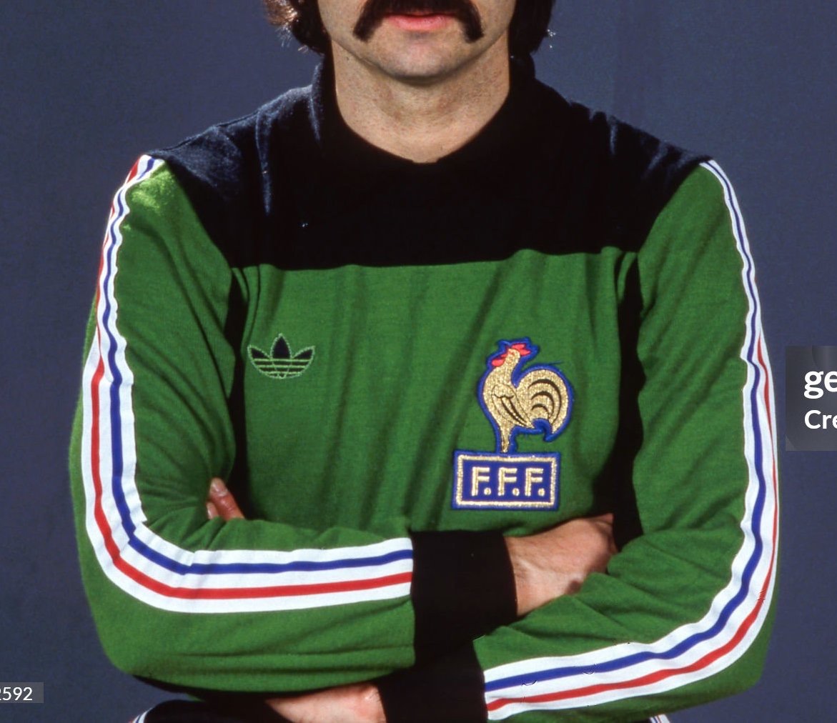Equipación de portero de Francia 1982