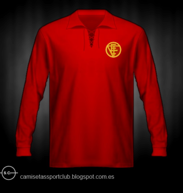 Primera equipación de España 1933