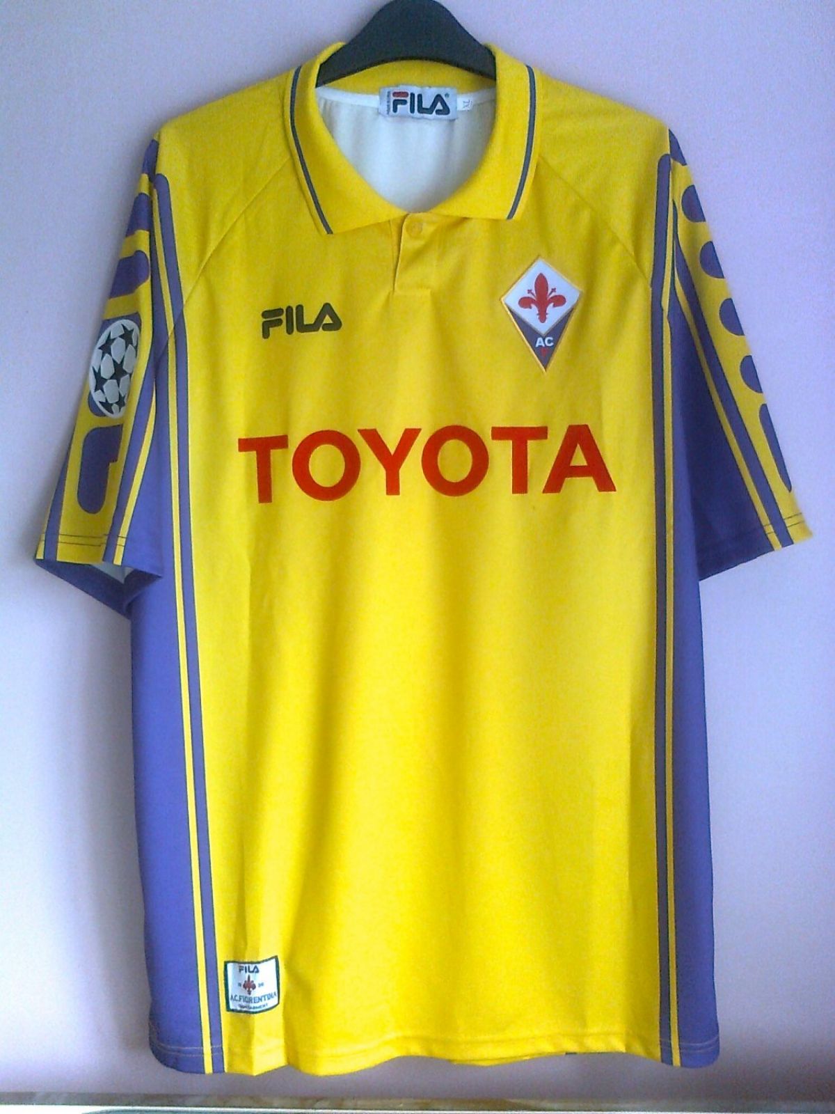 Tercera equipación de Fiorentina 99-00