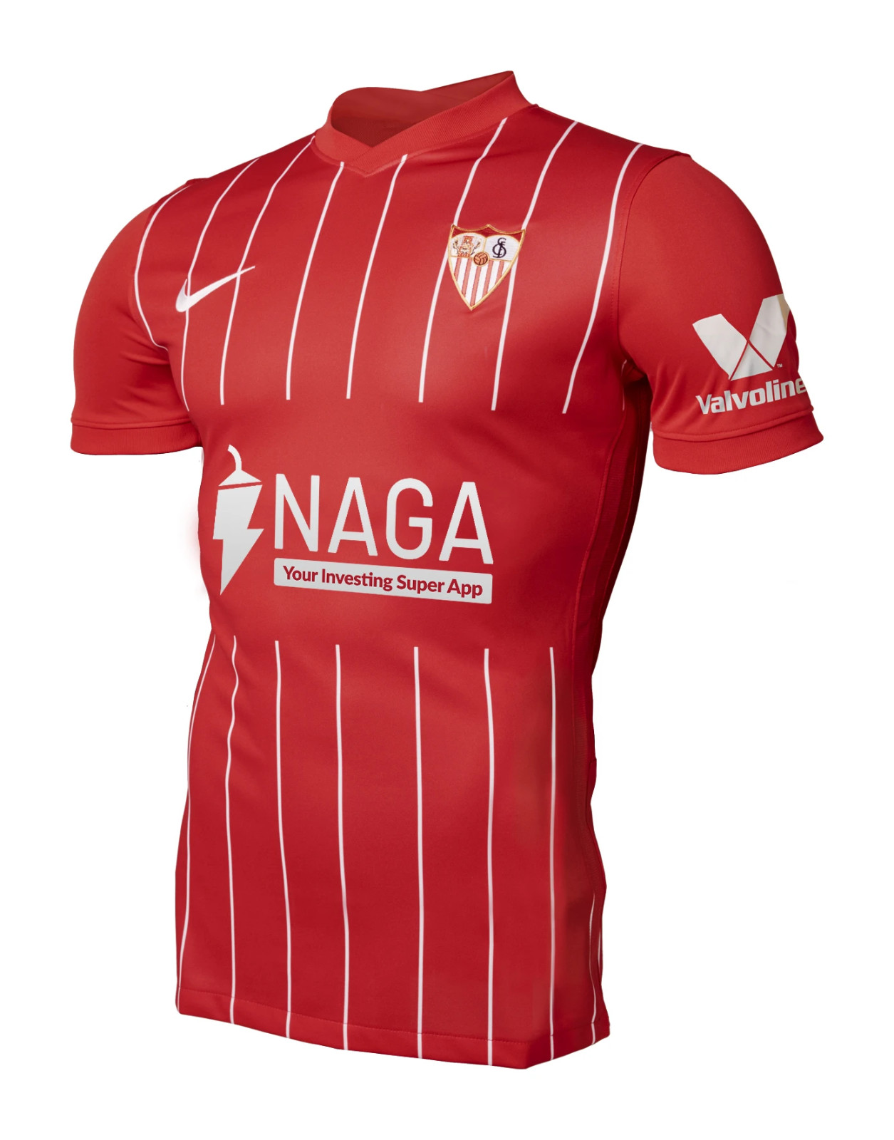 Segunda equipación de Sevilla FC 21-22