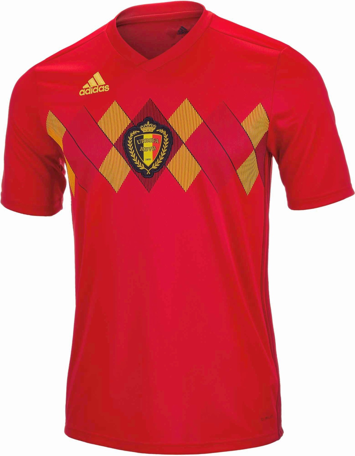 Primera equipación de Bélgica 2018
