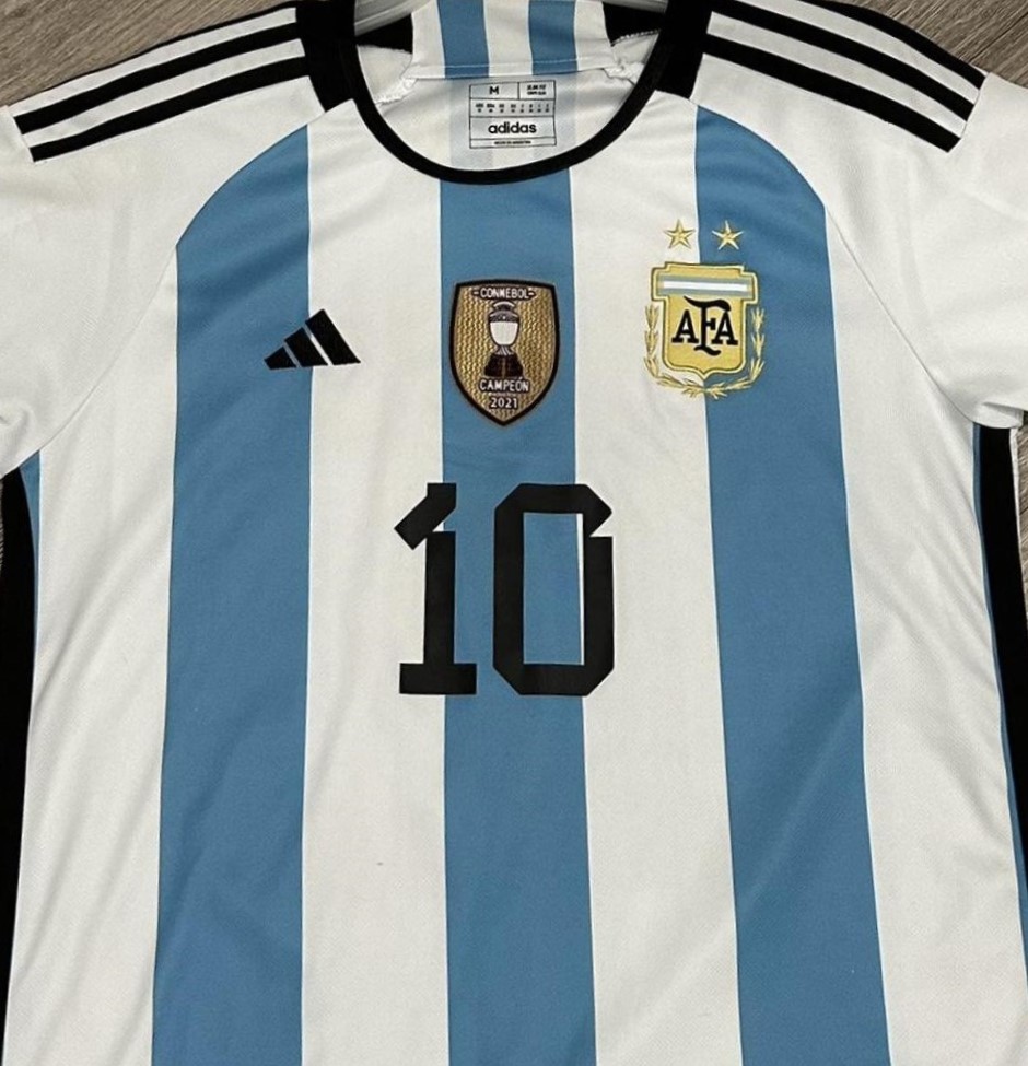 Primera equipación de Argentina 2022