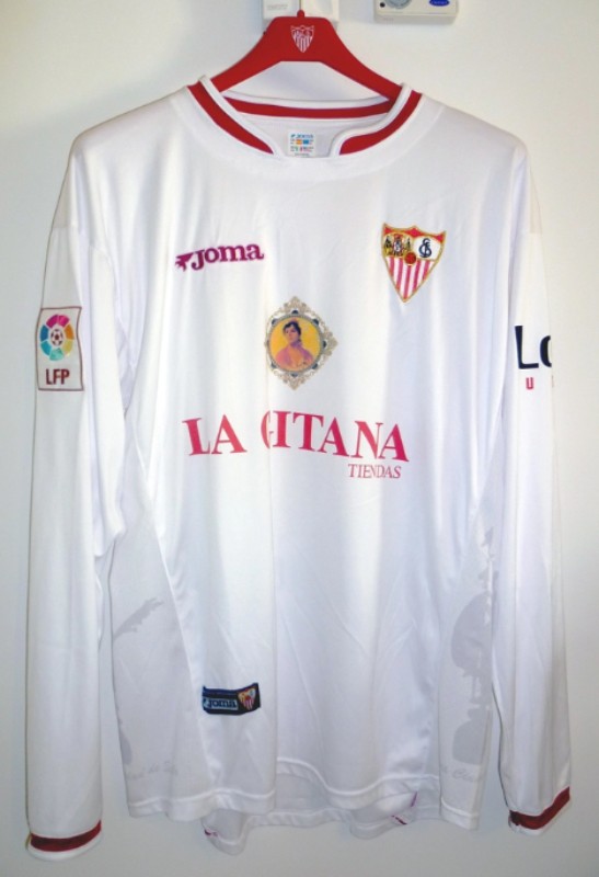 Primera equipación de Sevilla FC 03-04