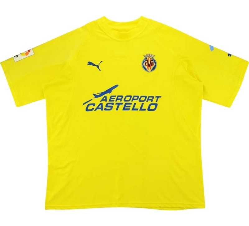 Primera equipación de Villarreal 05-06
