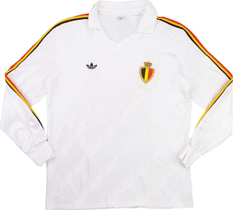 Segunda equipación de Bélgica 1990