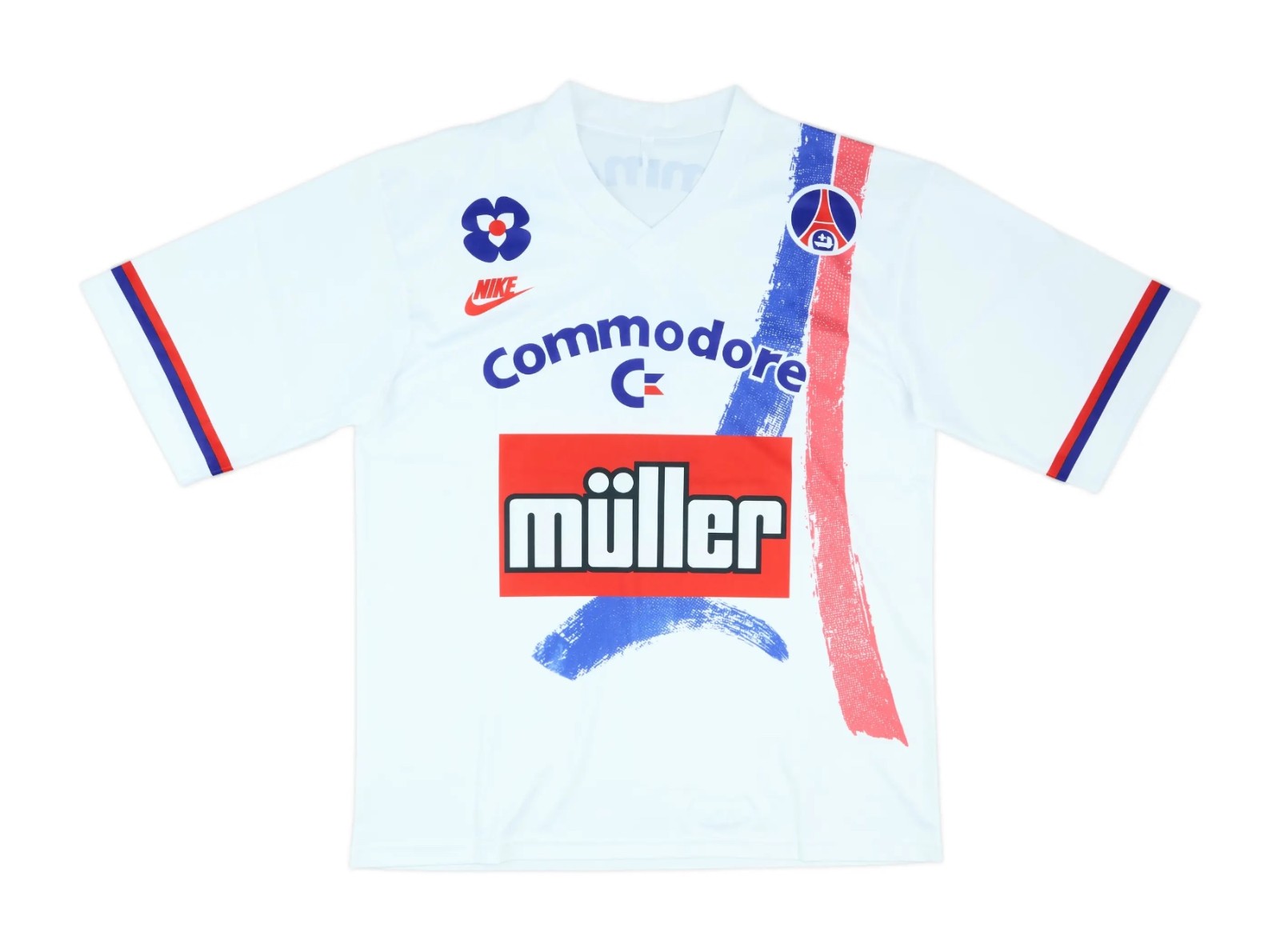 Primera equipación de Paris Saint-Germain 91-92