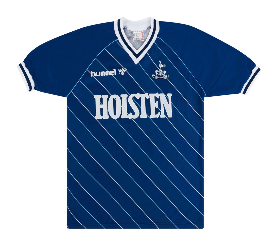 Segunda equipación de Tottenham 87-88