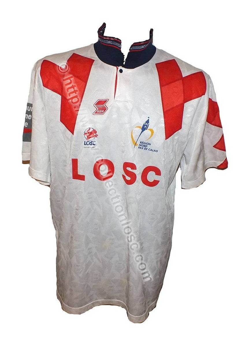 Primera equipación de Lille 94-95
