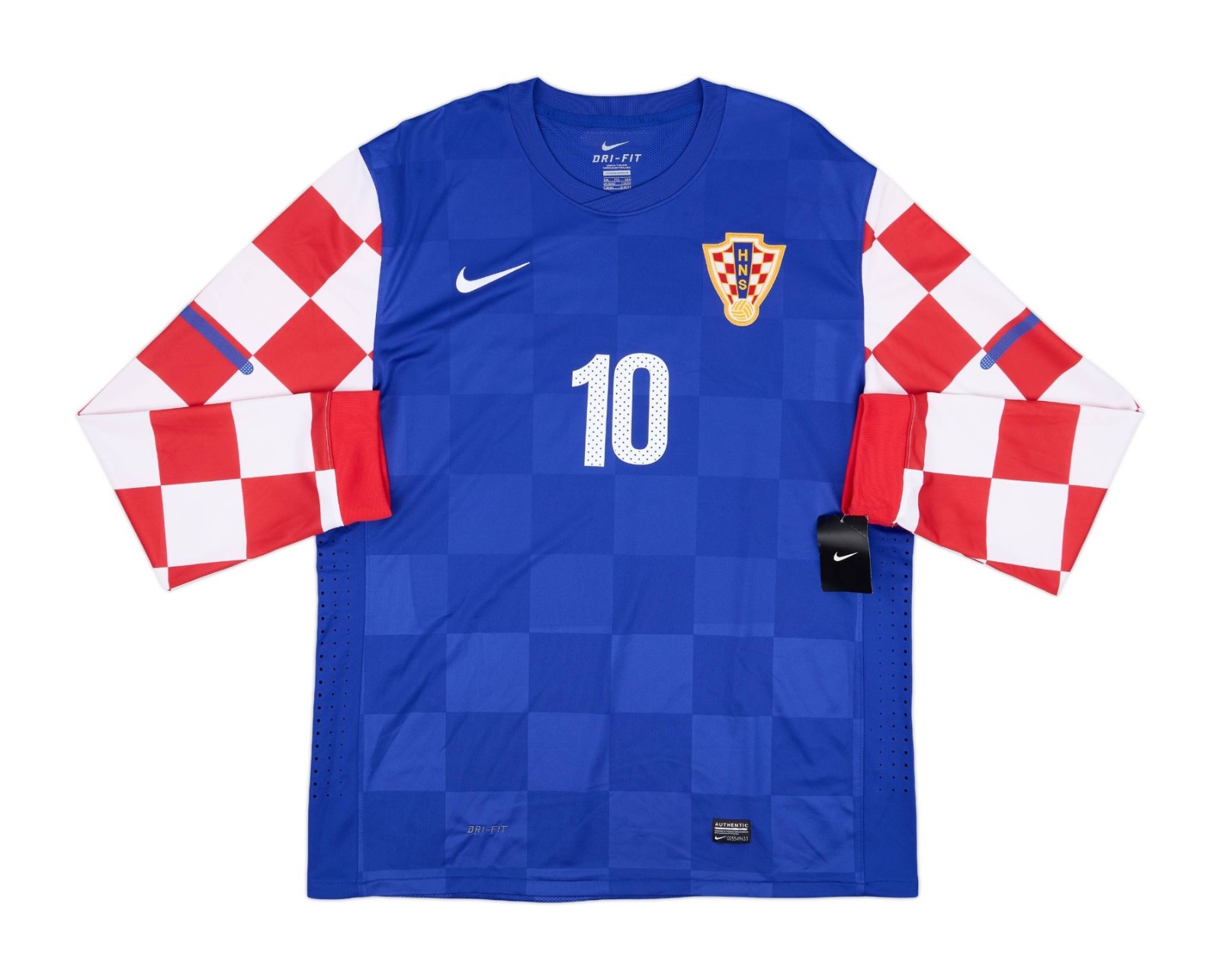 Segunda equipación de Croacia 2010