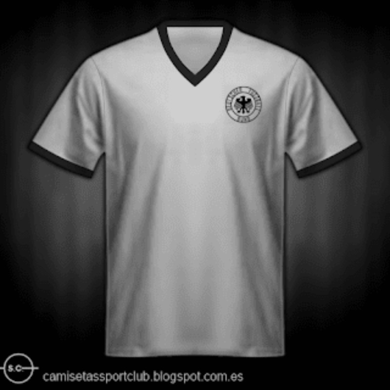 Primera equipación de Alemania 1966