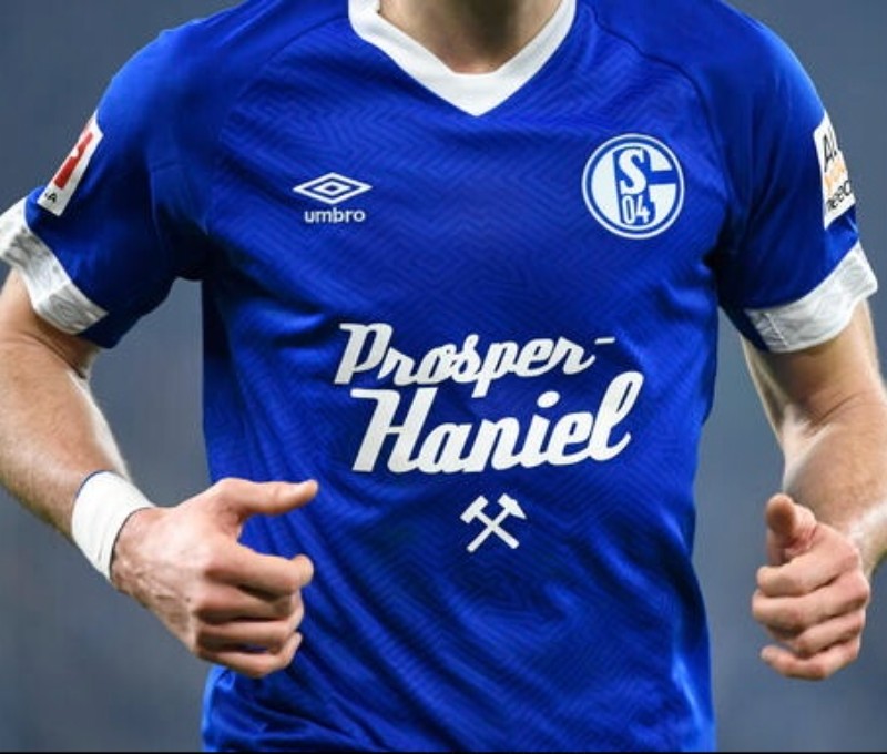 Primera equipación de Schalke 04 18-19