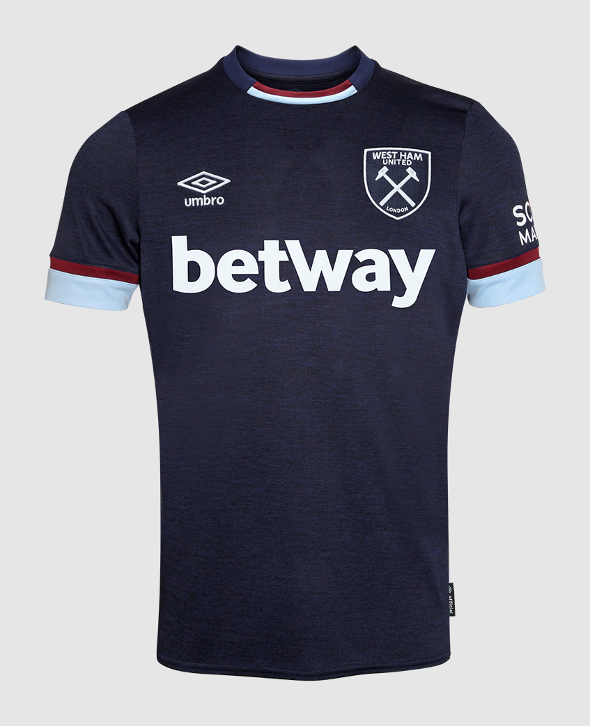Tercera equipación de West Ham United 21-22