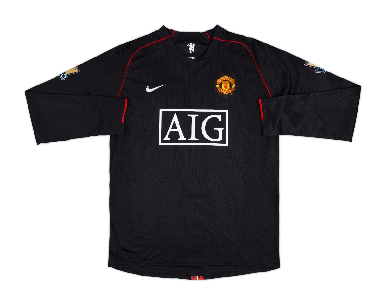 Segunda equipación de Manchester United 07-08