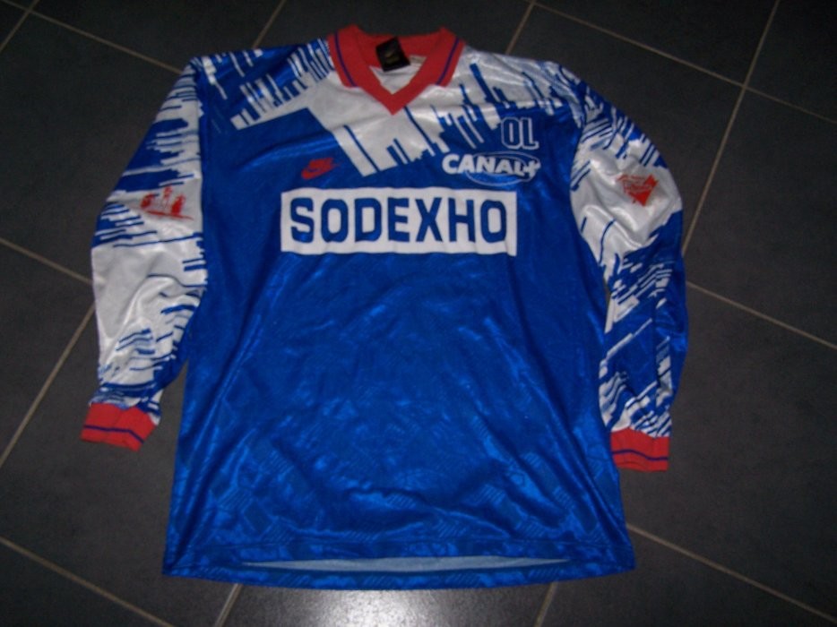 Tercera equipación de Olympique de Lyon 93-94