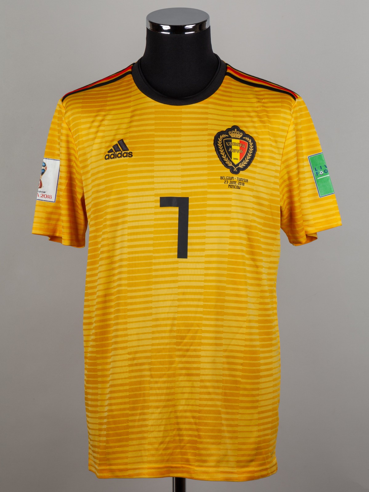 Segunda equipación de Bélgica 2018