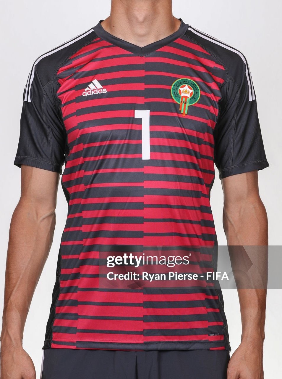 Equipación de portero de Marruecos 2018