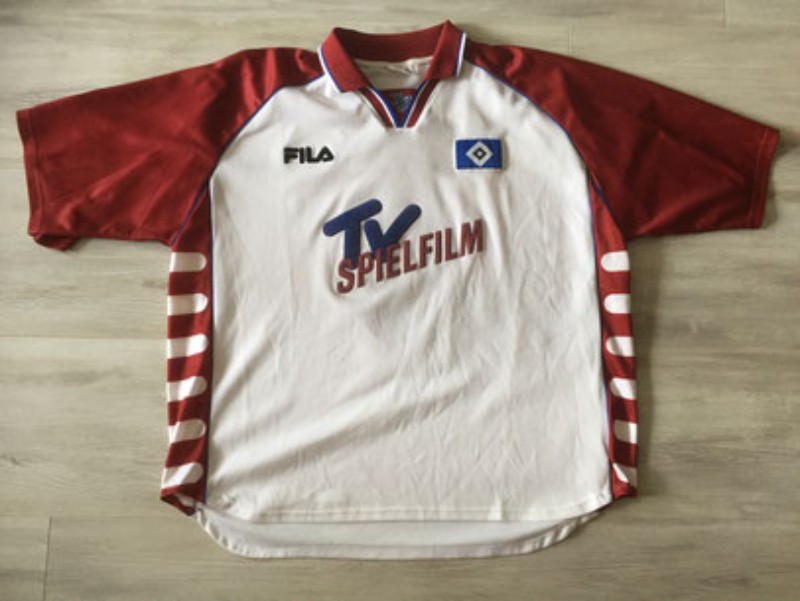 Primera equipación de Hamburgo 00-01